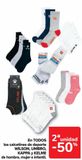 Oferta de En TODOS los calcetines de deporte WILSON, UMBRO, KAPPA y KELME de hombre, mujer e infantil  en Carrefour