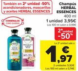Oferta de Champús HERBAL ESENCES por 3,95€ en Carrefour