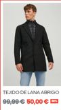 Oferta de Abrigo hombre por 50€ en Jack & Jones