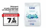 Oferta de Detergente en polvo Tradicional LA COLADA DE LINA  por 7,95€ en Carrefour Market