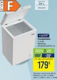 Oferta de FrigeluX Congelador  por 199€ en Carrefour