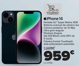 Oferta de IPhone 14  por 959€ en Carrefour