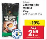 Oferta de Café molido mezcla Bellarom por 2,69€ en Lidl