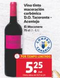 Oferta de Vino tinto el mocanero por 5,25€ en Lidl
