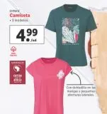 Oferta de Camiseta esmara por 4,99€ en Lidl