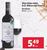 Oferta de Vino tinto por 5,49€ en Lidl