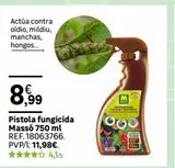 Oferta de Fungicida Massó por 11,98€ en Leroy Merlin