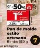 Oferta de Pan de molde Bimbo por 3,29€ en Dia Market