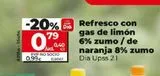 Oferta de Refresco de limón Dia por 0,99€ en Dia Market