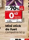 Oferta de Fuet Campofrío por 1,45€ en Dia Market