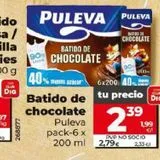 Oferta de Batido de chocolate Puleva por 2,79€ en Dia Market