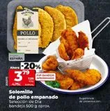 Oferta de Solomillo de pollo Dia por 3,79€ en Dia Market
