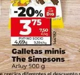 Oferta de Galletas Arluy por 4,69€ en Dia Market