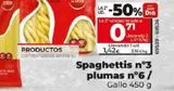 Oferta de Espaguetis Gallo por 1,42€ en Dia Market