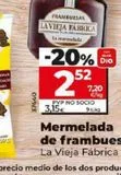 Oferta de Mermelada de frambuesa La Vieja Fábrica por 3,15€ en Dia Market