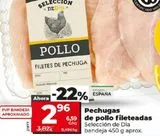 Oferta de Pechuga de pollo Dia por 2,96€ en Dia Market