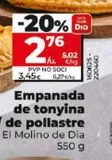 Oferta de Empanada de atún Dia por 3,45€ en Dia Market