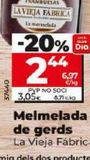 Oferta de Mermelada de frambuesa La Vieja Fábrica por 3,05€ en Dia Market