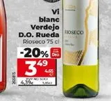 Oferta de Vino blanco por 4,39€ en Dia Market