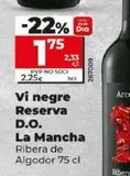 Oferta de Vino tinto por 2,25€ en Dia Market