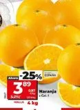 Oferta de NARANJA por 3,89€ en Maxi Dia