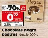 Oferta de CHOCOLATE NEGRO POSTRES por 2,39€ en Maxi Dia