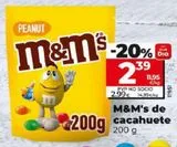Oferta de Caramelos M&M's por 2,39€ en Maxi Dia
