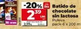 Oferta de BATIDO DE CHOCOLATE SIN LACTOSA por 2,39€ en Maxi Dia