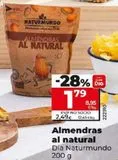 Oferta de ALMENDRAS AL NATURAL por 1,79€ en Maxi Dia