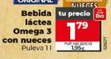 Oferta de BEBIDA LACTEA OMEGA 3 CON NUECES por 1,79€ en Maxi Dia