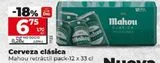 Oferta de CERVEZA CLASICA por 6,75€ en Maxi Dia