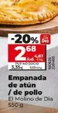 Oferta de EMPANADA DE ATUN / DE POLLO por 2,68€ en Maxi Dia