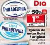 Oferta de QUESO DE UNTAR LIGHT / ORIGINAL por 2,78€ en Maxi Dia