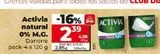 Oferta de Yogur Activia por 2,39€ en La Plaza de DIA