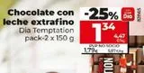 Oferta de Chocolate con leche por 1,34€ en La Plaza de DIA
