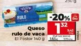 Oferta de Rulo de queso de cabra El Pastor por 1,32€ en La Plaza de DIA