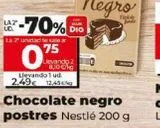 Oferta de Chocolate negro por 2,49€ en La Plaza de DIA