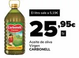 Oferta de Aceite de oliva Virgen CARBONELL por 25,95€ en Supeco