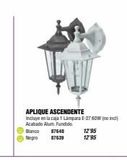 Oferta de Aplique ascendente Blanco en ferrOkey