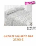 Oferta de Burritos Blanco por 27,9€ en Revitex