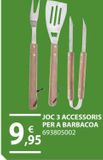 Oferta de Accesorios para barbacoa por 9,95€ en Fes Més