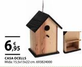 Oferta de Casita para pájaros por 6,95€ en Fes Més