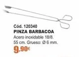 Oferta de Pinza para barbacoa por 9,9€ en Ferrcash