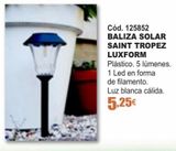 Oferta de Baliza solar por 5,25€ en Ferrcash