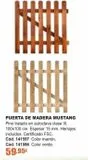 Oferta de Puerta de madera por 59,95€ en Ferrcash