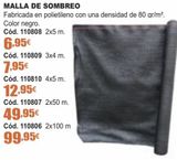 Oferta de Mallas por 6,95€ en Ferrcash