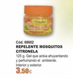 Oferta de Repelente de mosquitos por 3,5€ en Ferrcash