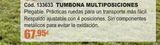 Oferta de Tumbona multiposiciones por 67,95€ en Ferrcash
