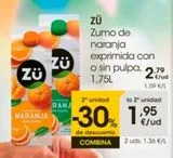 Oferta de Zumo de naranja por 2,79€ en Eroski