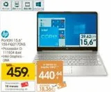 Oferta de Ordenador portátil HP por 459€ en Eroski